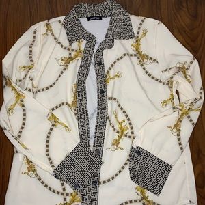 Boohoo button up🦋